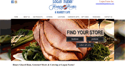 Desktop Screenshot of loganfarms.com